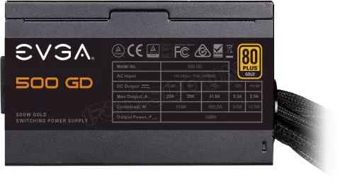 Photo de Alimentation ATX EVGA GD - 500W (Noir)