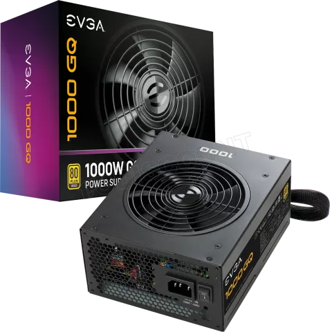 Photo de Alimentation ATX EVGA GQ - 1000W (Noir)