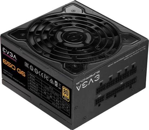 Photo de Alimentation ATX EVGA SuperNova G6 - 650W (Noir)