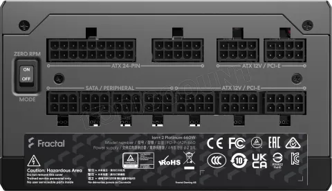 Photo de Alimentation ATX Fractal Design Ion+ 2 - 660W