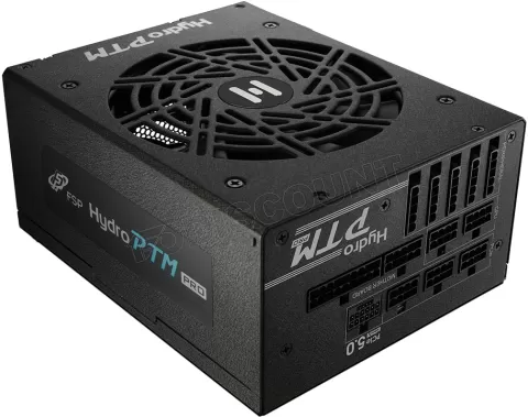 Photo de Alimentation ATX FSP (Fortron) Hydro PTM Pro ATX 3.0 - 1200W (Noir)