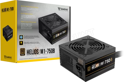 Photo de Alimentation ATX Gamdias Helios M1 - 750W (Noir)