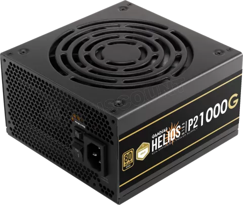 Photo de Alimentation ATX Gamdias Helios P2G - 1000W (Noir)