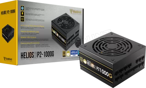 Photo de Alimentation ATX Gamdias Helios P2G - 1000W (Noir)