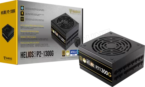 Photo de Alimentation ATX Gamdias Helios P2G - 1300W (Noir)