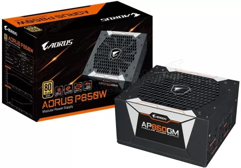 Photo de Alimentation ATX Gigabyte Aorus P850GM - 850W (Noir)