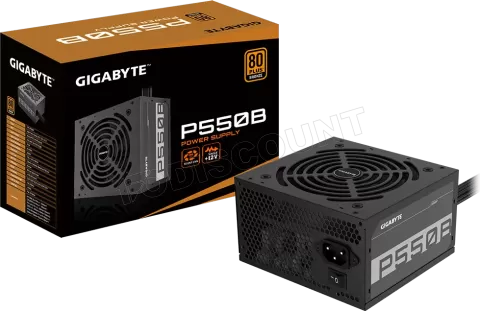 Photo de Alimentation ATX Gigabyte P550B - 550W (Noir)