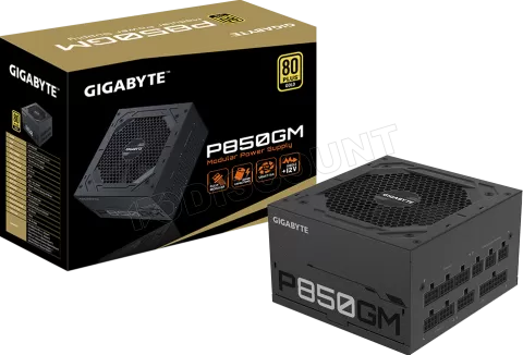 Photo de Alimentation ATX Gigabyte P850GM - 850W (Noir)