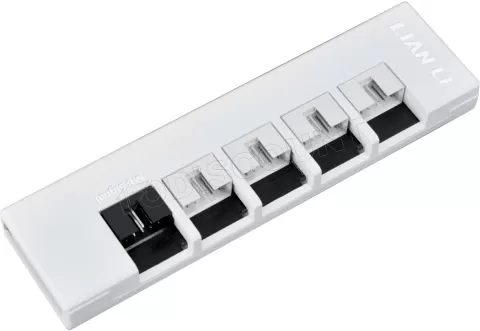 Photo de Alimentation ATX Lian Li Rotational Shift - 1000W (Blanc) avec hub