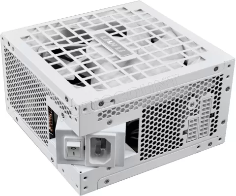 Photo de Alimentation ATX Lian Li Rotational Shift - 1200W (Blanc) avec hub