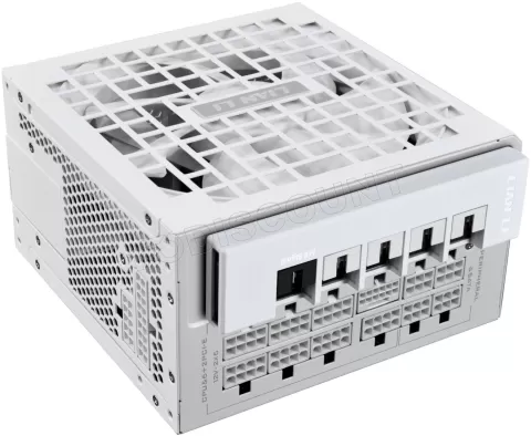 Photo de Alimentation ATX Lian Li Rotational Shift - 1200W (Blanc) avec hub