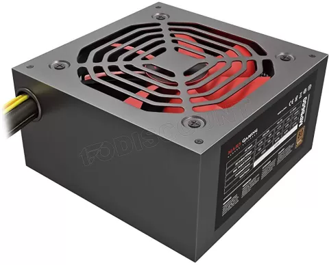 Photo de Alimentation ATX Mars Gaming MPB - 650W (Noir/Rouge)