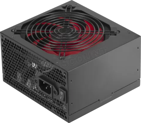 Photo de Alimentation ATX Mars Gaming MPIII - 550W (Noir/Rouge)