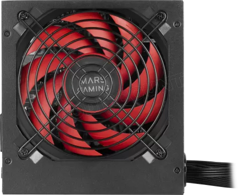 Photo de Alimentation ATX Mars Gaming MPIII - 550W (Noir/Rouge)