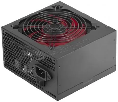 Photo de Alimentation ATX Mars Gaming MPIII - 650W (Noir/Rouge)