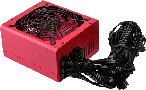 Photo de Alimentation ATX Mars Gaming Vulcano MPM - 750W (Rouge)