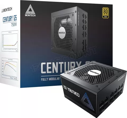 Photo de Alimentation ATX Montech Century G5 - 750W (Noir)