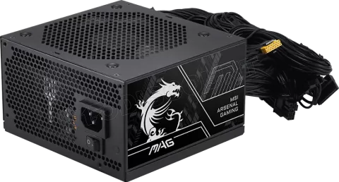 Photo de Alimentation ATX MSI Mag A750BN PCie5 III - 750W (Noir)