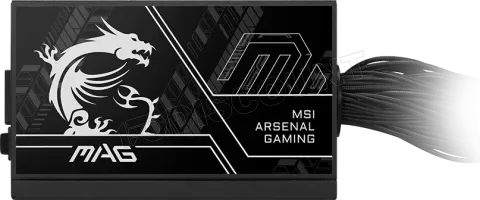 Photo de Alimentation ATX MSI Mag A750BN PCie5 III - 750W (Noir)