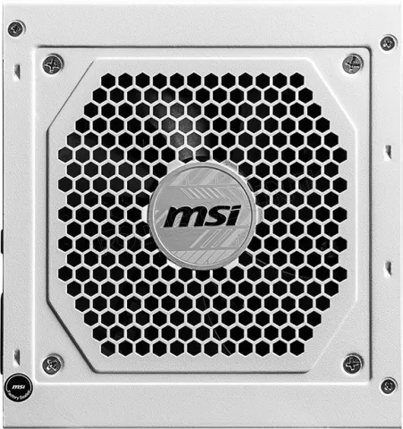 Photo de Alimentation ATX MSI Mag A850GL PCIe5 - 850W (Blanc)