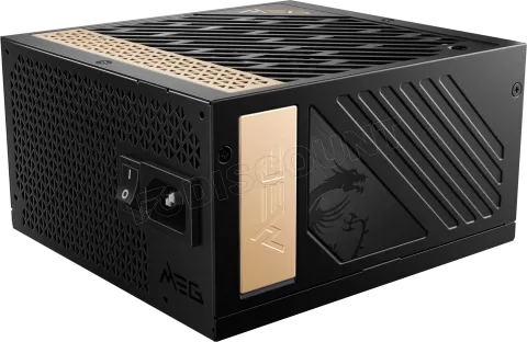 Photo de Alimentation ATX MSI Meg Ai1300P PCIe5 - 1300W (Noir)