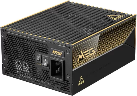 Photo de Alimentation ATX MSI Meg Ai1600T PCIe5 - 1600W (Noir)