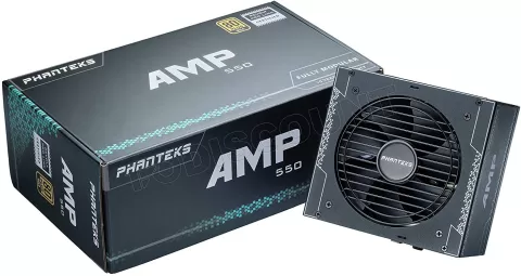 Photo de Alimentation ATX Phanteks AMP 550W (Noir)