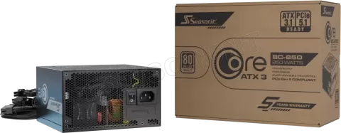 Photo de Alimentation ATX Seasonic Core BC - 850W (Noir)