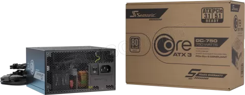 Photo de Alimentation ATX Seasonic Core GC - 750W (Noir)