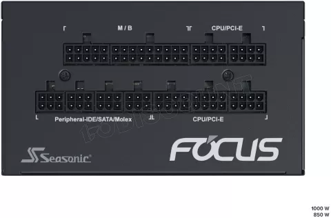 Photo de Alimentation ATX Seasonic Focus GX - 1000W (Noir)