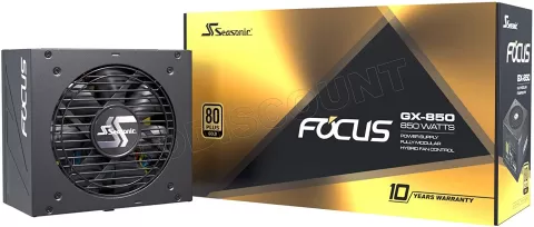 Photo de Alimentation ATX Seasonic Focus GX - 850W (Noir)