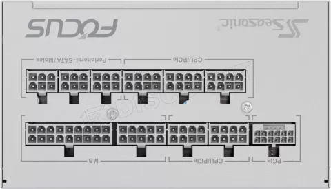 Photo de Alimentation ATX Seasonic Focus GX ATX 3 (2024) - 1000W (Blanc)