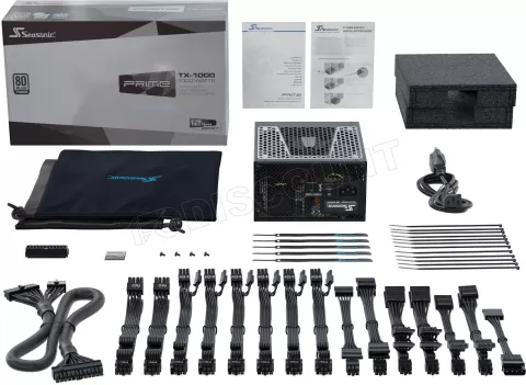 Photo de Alimentation ATX Seasonic Prime TX - 1000W (Noir)