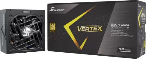 Photo de Alimentation ATX Seasonic Vertex GX - 1000W (Noir)