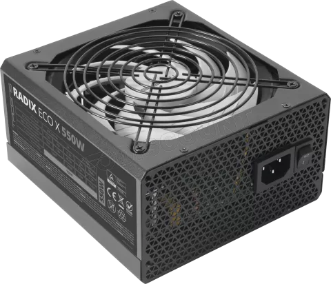 Photo de Alimentation ATX Tacens Radix Eco X - 550W (Noir)