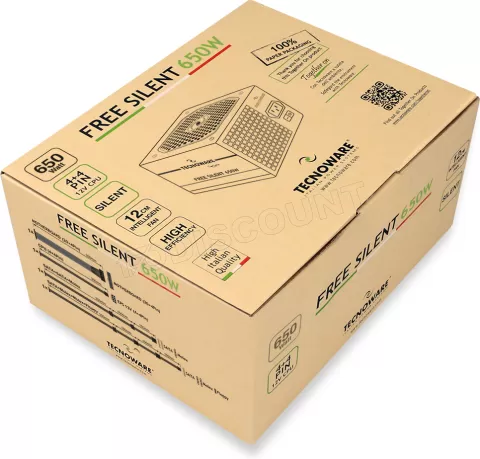 Photo de Alimentation ATX Tecnoware Free Silent 650W