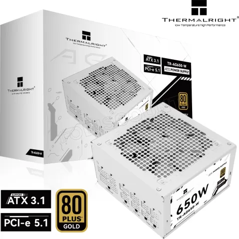 Photo de Alimentation ATX Thermalright AG - 650W (Blanc)