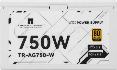 Photo de Alimentation ATX Thermalright AG - 750W (Blanc)