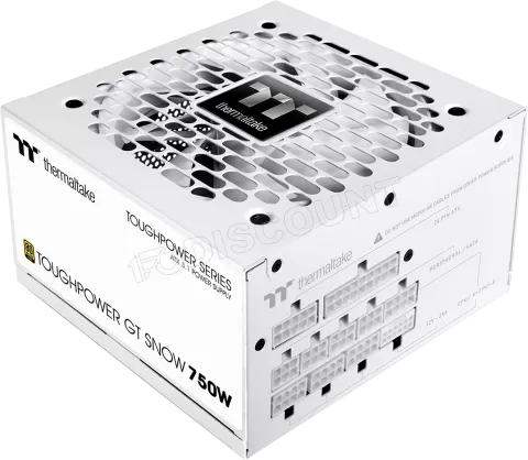 Photo de Alimentation ATX Thermaltake Toughpower GT - 750W (Blanc)