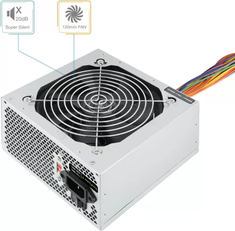 Photo de Alimentation ATX TooQ Ecopower II INT - 500W