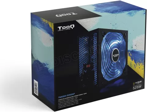 Photo de Alimentation ATX TooQ Xtreme Gaming Energy II - 525W (Noir)