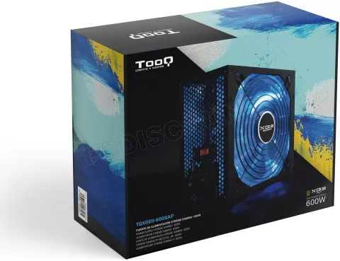 Photo de Alimentation ATX TooQ Xtreme Gaming Energy II - 600W (Noir)