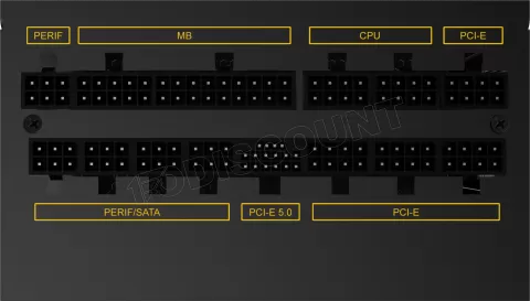 Photo de Alimentation ATX Xigmatek Titan PT - 1200W (Noir)