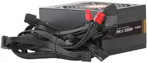 Photo de Alimentation ATX Zalman GigaMax GVII - 550W (Noir)