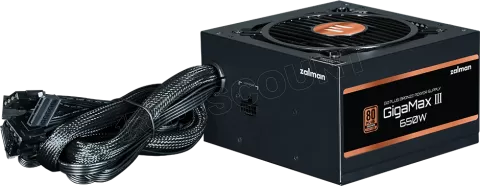 Photo de Alimentation ATX Zalman GigaMax GVIII - 650W (Noir)