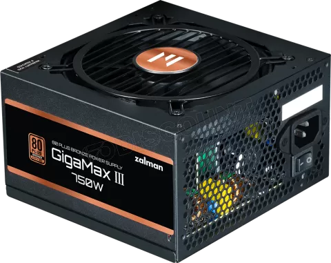 Photo de Alimentation ATX Zalman GigaMax GVIII - 750W (Noir)