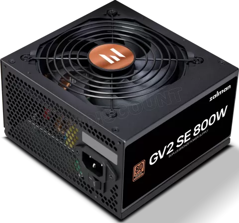 Photo de Alimentation ATX Zalman GV2 SE - 800W (Noir)