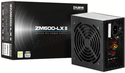 Photo de Alimentation ATX Zalman LXII - 600W (Noir)