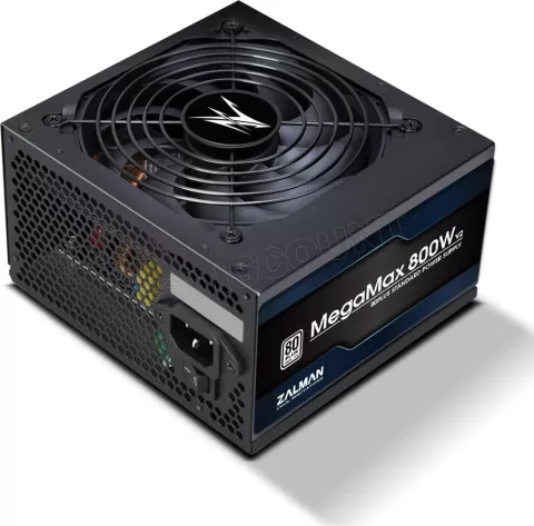 Photo de Alimentation ATX Zalman MegaMax TXII - 800W (Noir)