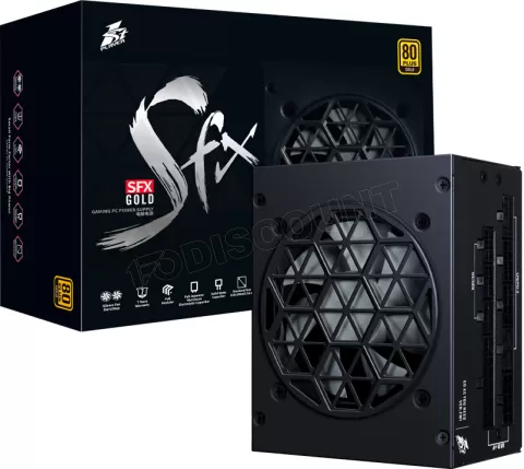 Photo de Alimentation SFX 1stPlayer Gold 850W (Blanc)
